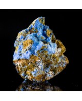 1.0" Hairy Neon Blue CYANOTRICHITE Crystals M...