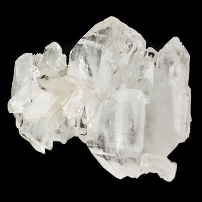 2.6" Water Clear FADEN QUARTZ Sharp Crystals with White Line Pakistan for sale