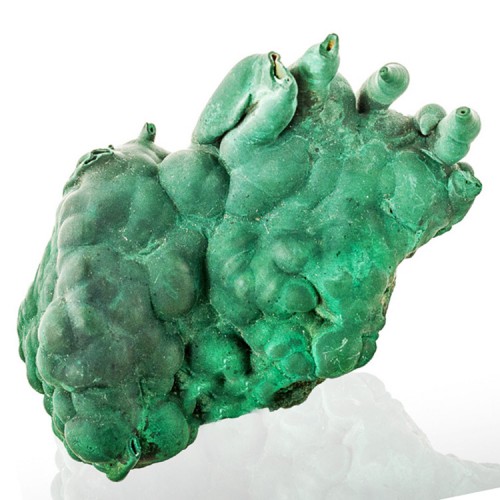 3.5" Saturated Green Drippy MALACHITE STALACT...