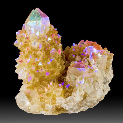 2.5" Iridescent RAINBOW SPIRIT QUARTZ Termina...