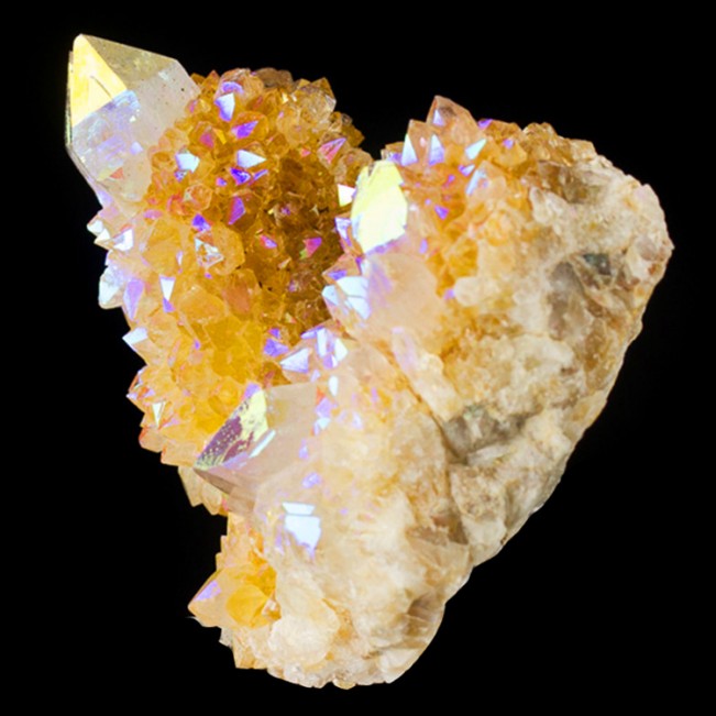 2.5" Iridescent RAINBOW SPIRIT QUARTZ Terminated Crystals South Africa for sale