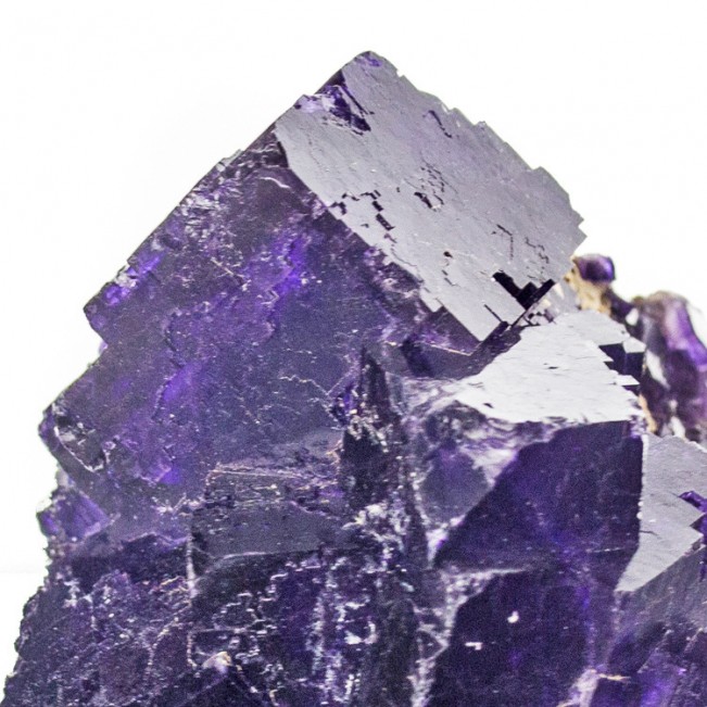 3.2" Grape Purple MUZQUIZ FLUORITE Sharp Shiny Cubic Crystals Mexico for sale