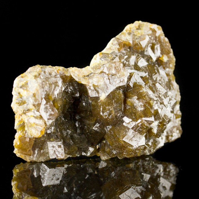 2.7" Wet-Look Iridescent Dark Golden ANDRADITE GARNET Crystals Arizona for sale