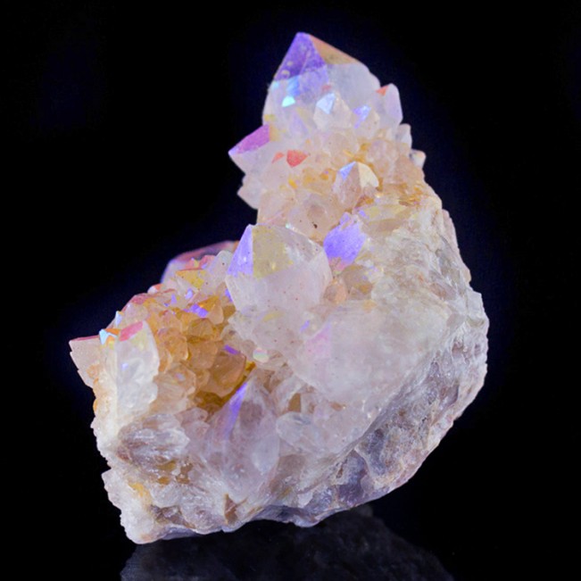 2.3" Sparking RAINBOW AURA SPIRIT QUARTZ Terminated Crystals So.Africa for sale