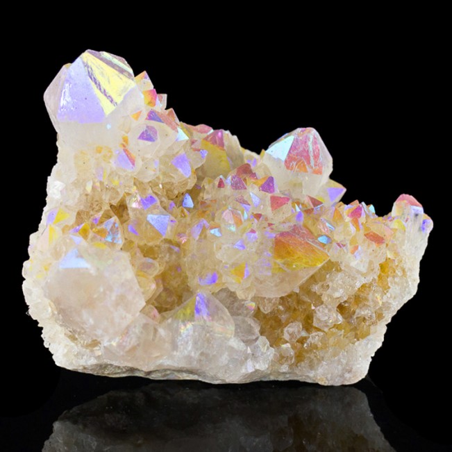 2.3" Sparking RAINBOW AURA SPIRIT QUARTZ Terminated Crystals So.Africa for sale