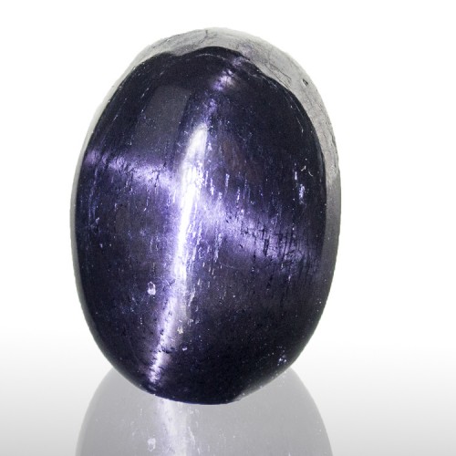 20mm 19ct STAR DIOPSIDE 4-Point Star Black Polishe...