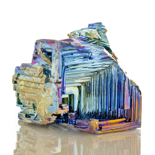 2.8" Shiny Metallic BlueMagentaSilver BISMUTH...