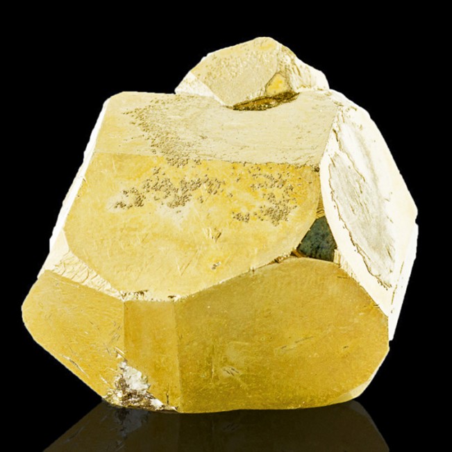1.9" Shiny Metallic Golden Brass PYRITE Pyritohedral Crystals Tanzania for sale
