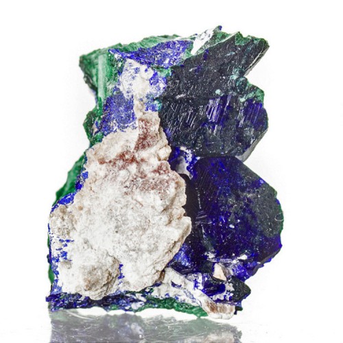 1.1" Sharp Glassy Deep Blue AZURITE Crystals ...