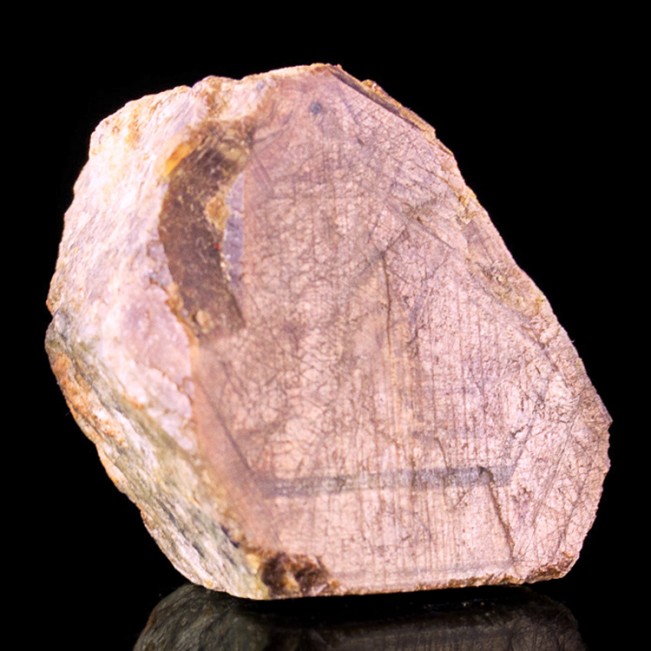 1.8" 451ct Cranberry Red Barrel Shape RUBY Dbl Terminated Crystal India for sale