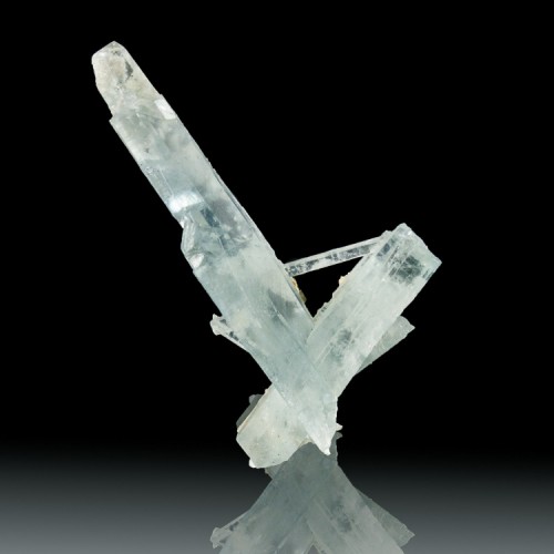 1.4" Nice Gemmy Light BLUE BARITE Sculptural ...