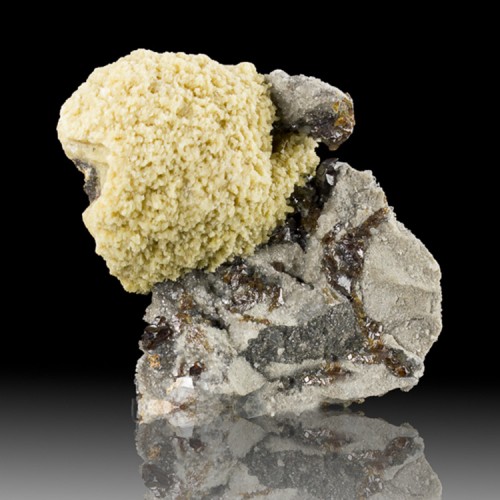 3.8" Hemisphere of Bone White BARITE Crystals...