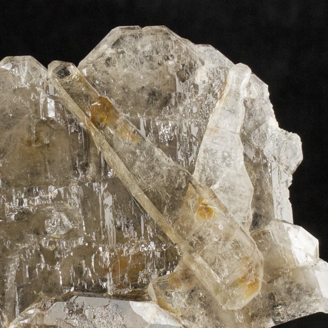 8.7" Shiny Tabular SMOKY QUARTZ Gemmy Elestial Floater Crystals Brazil for sale