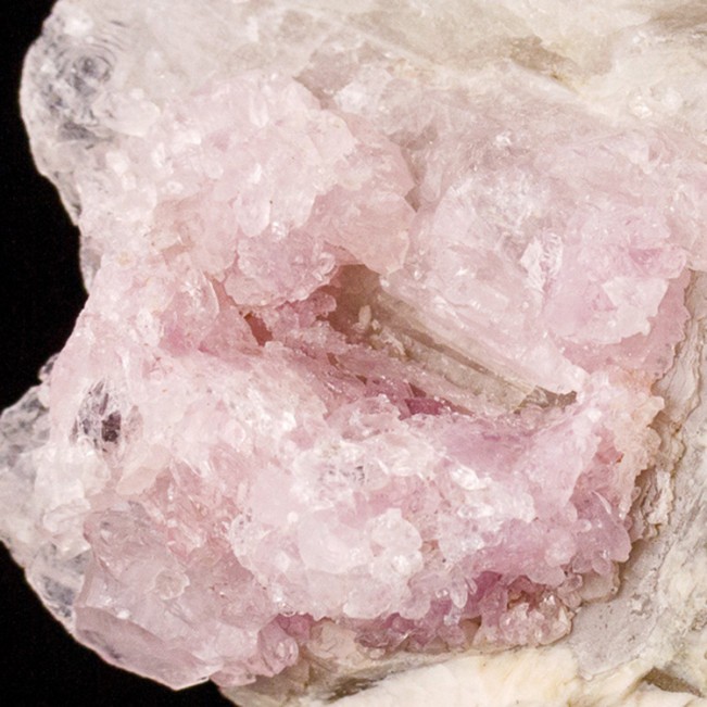 3" Sharp Gemmy Baby Pink ROSE QUARTZ Actual Crystals on Matrix Brazil for sale