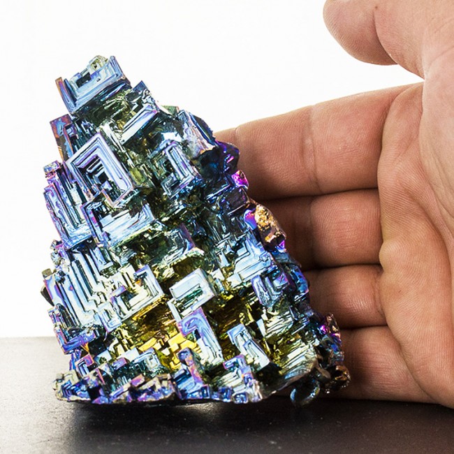 4.4 Flashy Metallic BlueGoldMagenta BISMUTH Hoppered