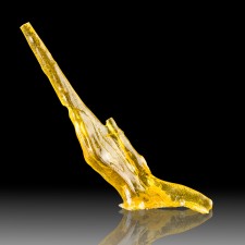 6.2" 23g Golden Gem AMBER Drip Fossil Tree Sap Madagascar with Insects for sale 6.2" 23g Golden Gem AMBER Drip Fossil Tree Sap Madagascar with Insects for sale