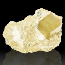 2.6" Shiny Near Perfect PYRITE CUBE Crystal in2.9" Matrix Navajun Spain for sale 2.6" Shiny Near Perfect PYRITE CUBE Crystal in2.9" Matrix Navajun Spain for sale