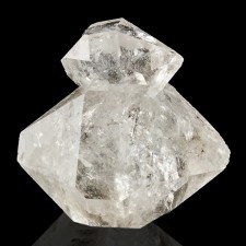 1.4" Clear Gemmy HERKIMER DIAMOND QUARTZ Cluster 2 Crystals to 1.3" NY for sale 1.4" Clear Gemmy HERKIMER DIAMOND QUARTZ Cluster 2 Crystals to 1.3" NY for sale