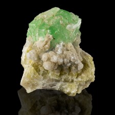 1.3" Gemmy Lustrous Green TSAVORITE GARNET Crystals on Matrix Tanzania for sale 1.3" Gemmy Lustrous Green TSAVORITE GARNET Crystals on Matrix Tanzania for sale
