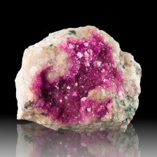 2.3" Vivid Neon Magenta Pink COBALTOAN CALCITE Sparkly Crystals Morocco for sale 2.3" Vivid Neon Magenta Pink COBALTOAN CALCITE Sparkly Crystals Morocco for sale