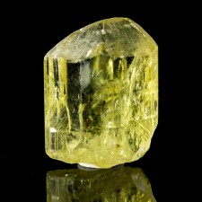 .9" Rich GOLDEN APATITE Gemmy Crystal Sharp Lustrous Termination Mexico for sale .9" Rich GOLDEN APATITE Gemmy Crystal Sharp Lustrous Termination Mexico for sale