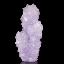 10.5" ALUM Cactus Shape Octahedral Lavender to Clear Gem Crystals China for sale 10.5" ALUM Cactus Shape Octahedral Lavender to Clear Gem Crystals China for sale