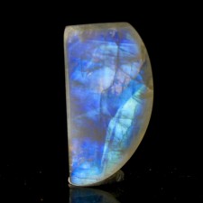 1.5" 70ct Iridescent NeonBlue RAINBOW MOONSTONE Polished Cabachon India for sale 1.5" 70ct Iridescent NeonBlue RAINBOW MOONSTONE Polished Cabachon India for sale