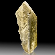 4.7" Iowa BARITE Crystal Double Terminated Linwood Mine Yellowish Gray for sale 4.7" Iowa BARITE Crystal Double Terminated Linwood Mine Yellowish Gray for sale