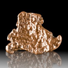 4.2" 1LB COPPER NUGGET Polished Brilliant Metallic Red-Orange Michigan for sale 4.2" 1LB COPPER NUGGET Polished Brilliant Metallic Red-Orange Michigan for sale