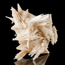 3.6" Radiating Fans Terminated SCOLECITE Crystals ClearWhitePink India for sale 3.6" Radiating Fans Terminated SCOLECITE Crystals ClearWhitePink India for sale