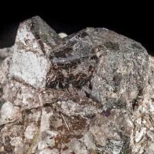 2" Graves Mtn TWIN RUTILE Crystals Sharp DarkSilver Crystals +Matrix GA for sale 2" Graves Mtn TWIN RUTILE Crystals Sharp DarkSilver Crystals +Matrix GA for sale