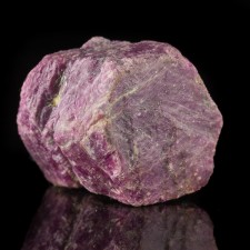 1.3" 391ct CranberryRed RUBY CRYSTAL with RECORD KEEPER Triangles India for sale 1.3" 391ct CranberryRed RUBY CRYSTAL with RECORD KEEPER Triangles India for sale