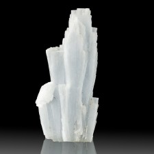 3.2" Baby Blue ANHYDRITE Terminated Paint Brush Crystal Cluster Mexico for sale 3.2" Baby Blue ANHYDRITE Terminated Paint Brush Crystal Cluster Mexico for sale