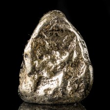 2.3" 15.7oz Bright Metallic Silver Polished MOHAWKITE NUGGET Michigan for sale 2.3" 15.7oz Bright Metallic Silver Polished MOHAWKITE NUGGET Michigan for sale