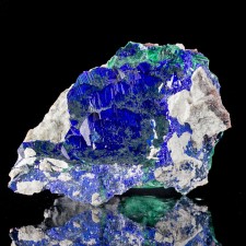 2.8" Milpillas AZURITE w-MALACHITE Deep Blue Crystals in Matrix Mexico for sale 2.8" Milpillas AZURITE w-MALACHITE Deep Blue Crystals in Matrix Mexico for sale