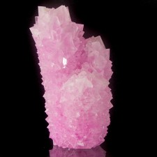 9.9" Rose Pink Pineapple ALUM Sharp Octahedral Crystals No Damage China for sale 9.9" Rose Pink Pineapple ALUM Sharp Octahedral Crystals No Damage China for sale