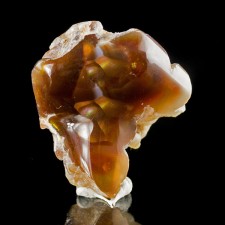 1.2" 62ct Polished FIRE AGATE Gem Rough w-Colorful Formations Mexico for sale 1.2" 62ct Polished FIRE AGATE Gem Rough w-Colorful Formations Mexico for sale
