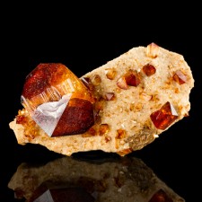 2.8" Pristine Sharp Dark Red ARKANITE Showy Wet-Look Crystals Poland for sale 2.8" Pristine Sharp Dark Red ARKANITE Showy Wet-Look Crystals Poland for sale