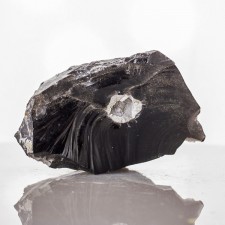 3.6" Volcanic Glass Glossy Black OBSIDIAN w-Fayalite & Christobalite CA for sale 3.6" Volcanic Glass Glossy Black OBSIDIAN w-Fayalite & Christobalite CA for sale