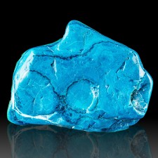 3.9" POLISHED CHRYSOCOLLA Turquoise Blue w-Green Malachite Matrix Congo for sale 3.9" POLISHED CHRYSOCOLLA Turquoise Blue w-Green Malachite Matrix Congo for sale