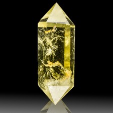 2.6" Dbl Terminated Yellow CITRINE QUARTZ Gemmy Polished Crystal Brazil for sale 2.6" Dbl Terminated Yellow CITRINE QUARTZ Gemmy Polished Crystal Brazil for sale