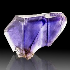 3.1" BLUE with PURPLE PHANTOM FLUORITE Sharp Cubic Crystals Denton M IL for sale 3.1" BLUE with PURPLE PHANTOM FLUORITE Sharp Cubic Crystals Denton M IL for sale