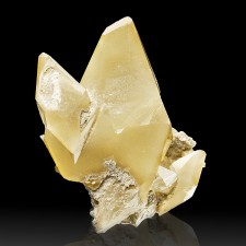 3.4" Light Golden Yellow CALCITE Lustrous Terminated Crystals Missouri for sale 3.4" Light Golden Yellow CALCITE Lustrous Terminated Crystals Missouri for sale